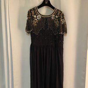 Embellished Virgos Lounge Gown